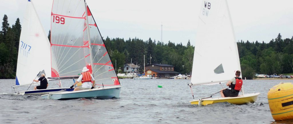 Boats on Start line