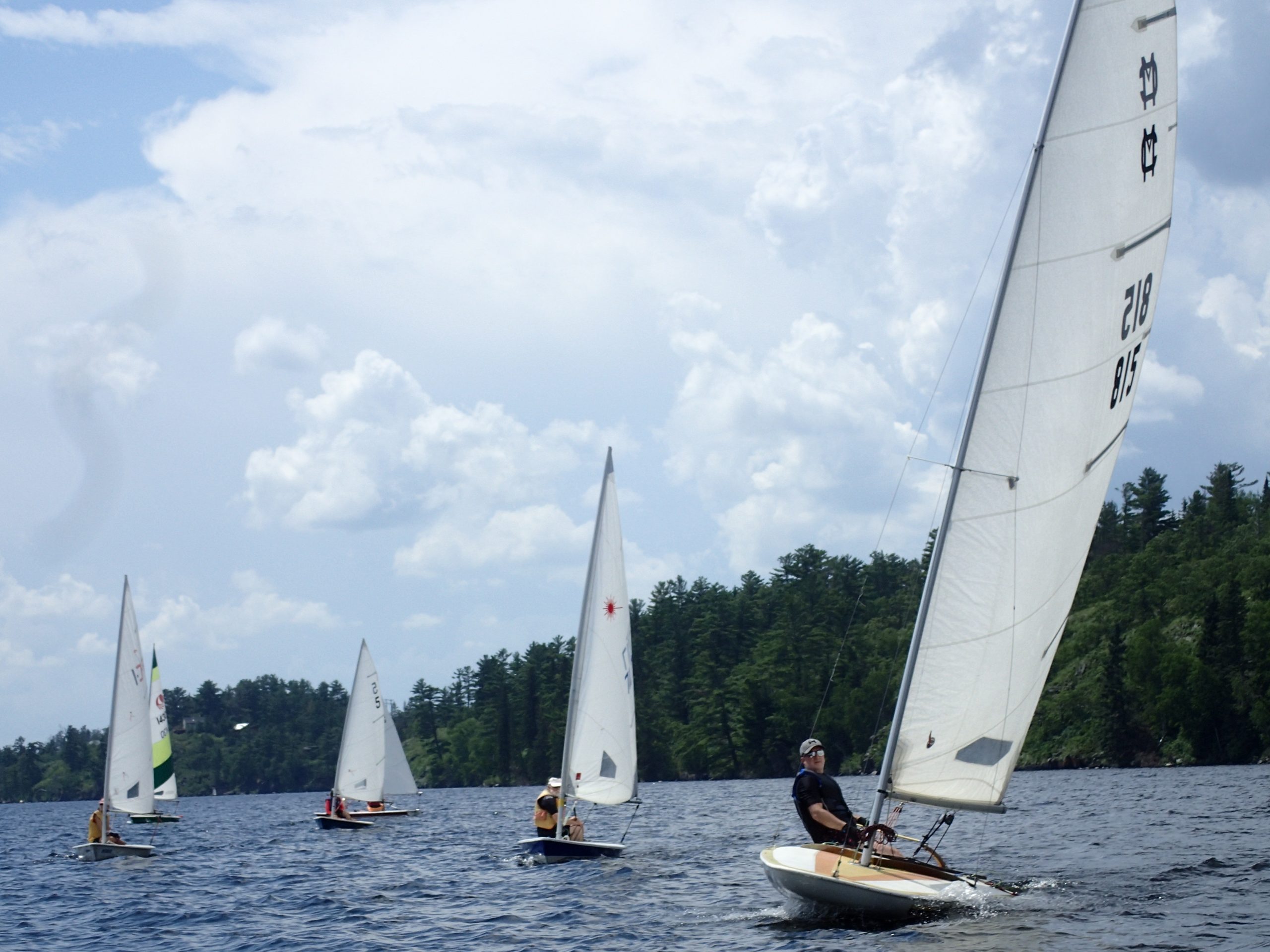 First Dinghy Races of 2020 Falcon Sailing Club